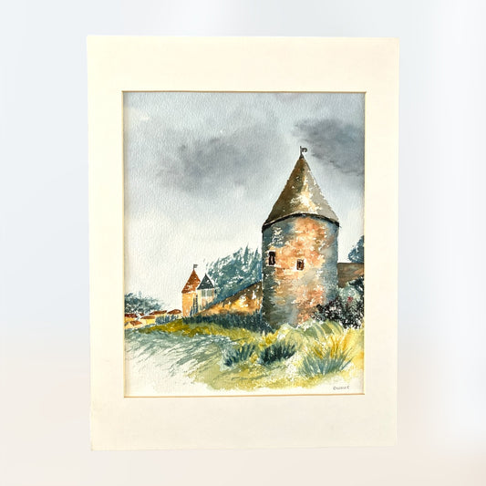 Aquarelle de campagne