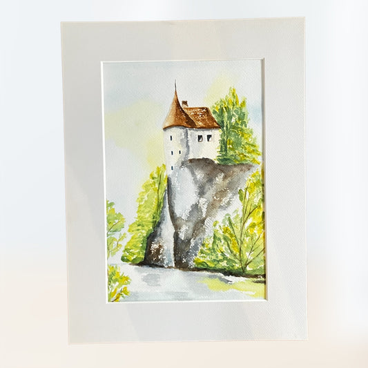 Aquarelle de paysage