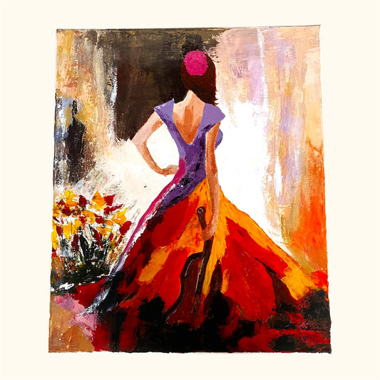 La femme et son violon