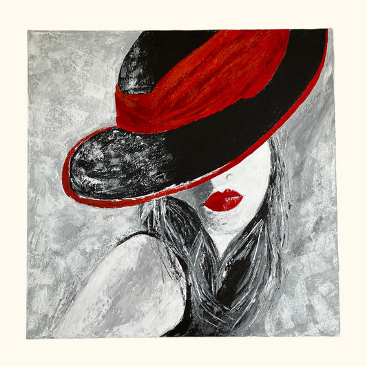 La femme au chapeau
